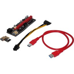 Makki Екстендер Mining Riser PCI Express 1x to 16x - 270uf - MAKKI-SR139-270