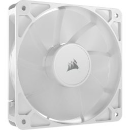 CORSAIR RS120 White, 120mm Fan, Single Pack
