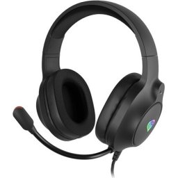 Слушалки Genesis Headset Neon 213 With Microphone RGB Illumination Black