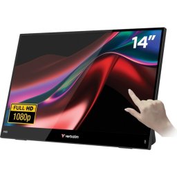 Монитор Verbatim Portable 14" FHD IPS Touch LIGHT