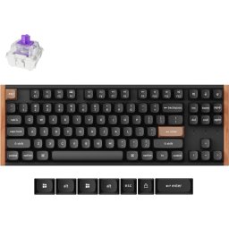 Геймърска Механична клавиатура Keychron K8 HE Magnetic Switch - Black Special Edition