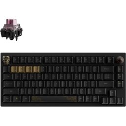 Безжична Механична клавиатура Keychron Black Myth Wukong - TTC Golden Pink Switch