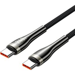 Vention кабел Cable - USB2.0 Type-C to Type-C - 5A Fast Charging, 240W, PD3.1, 1.2m - CTYBAV