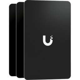A pack of 10 highly-secure NFC cards used for access control within UniFi. Color - Black