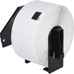 Makki съвместими етикети Brother DK-11208 - Large Address Paper Labels, 38mmx90mm, 400 labels per roll, Black on White - MK-DK-1