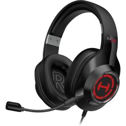 Edifier G2 II USB Gaming Headset, 50mm drivers, Virtual 7.1 Surround, RGB lighting, Noise-Canceling Microphone, Black