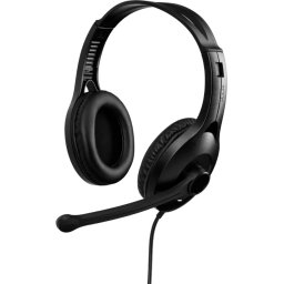 Edifier K800 USB Over-Ear Headphones, 40mm Drivers, Noise-Cancelling Microphone, Inline controls, Black