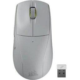 Геймърскa безжична мишка CORSAIR M75 AIR Ultra-Lightweight Gaming Mouse - Light Gray
