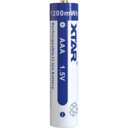Акумулаторна батерия LiIon 10440 AAA R03 1,5V 750mAh 4 бр. в PVC кутия XTAR