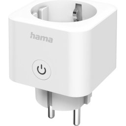 HAMA Смарт мини WiFi контакт 3680W, 16A с прил. за измерване на ен.консумация