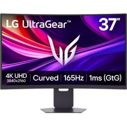Монитор LG UltraGear 37G800A-B - 37" 4K UHD VA 165Hz, Curved 1000R