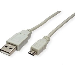 Roline Cable USB2.0 A-Micro B, M/M, 1.8m