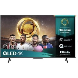 Телевизор Hisense 50" E7Q Pro, 4K Ultra HD 3840x2160, QLED, Quantum Dot, 144Hz, HDR 10+ adaptive, HLG, Dolby Vision, DTS Virtual