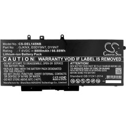Батерия за лаптоп DELL Latitude 14 5490, Latitude 15 5590, Precision 3520 LiIon 7.6V 8800mAh CAMERON SINO