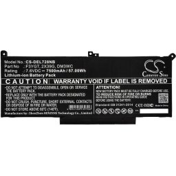 Батерия за лаптоп DELL CTOL7480-D1506CN, Latitude 12 7000, Latitude 13 7380 LiIon 7.6V 7500mAh CAMERON SINO