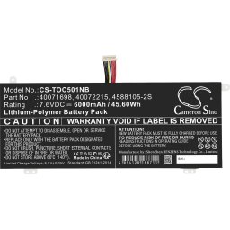 Батерия за лаптоп TOSHIBA Dynabook Satellite Pro C40-G-11G LiIPo 7,6V 6000mAh CAMERON SINO