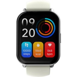 Часовник HiFuture Zone2 Silver, 1.96", 240?286, Bluetooth Call, IP68 Waterproof, 24/7 True Heart Rate & Blood Oxygen Sensor, Up
