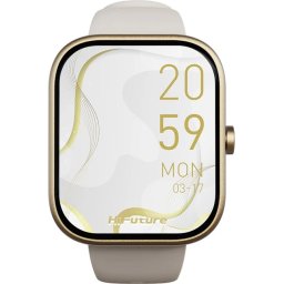 Часовник HiFuture Lume Champagne Gold, 1.85 " IPS, Powered by Dual Core, Aerospace-Grade Ultra Light Aluminum Frame, Bluetooth C