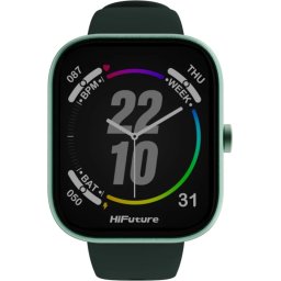 Часовник HiFuture Lume Pro Dark Green1, 85 " AMOLED, Always on Display, Powered by Dual Core, Aerospace-Grade Ultra Light Alumin