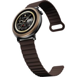 Часовник HiFuture Aurora Brown, 1.43" AMOLED, 466*466, Powered by Dual Core & Syntra AI, Bluetooth Call, IP68 Waterproof, 24/7