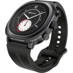Часовник HiFuture AIX Lite Black, 1.43" AMOLED, 466*466, Powered by Dual Core & Syntra AI, Bluetooth Call, 1ATM Waterproof, Si