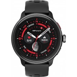 Часовник HiFuture Vela Black, 1.43" AMOLED , GPS +Compass + Altimeter, 466*466, Support Local Music(100M Space), Support AI Coac