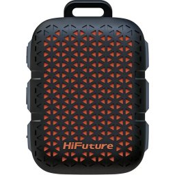 Тонколони HiFuture Pocket S Black, Bluetooth 5.4, IPX7 Waterproof, 5W Output, Pair to Play (TWS Mode), Up to 8 Hours Playtime, S