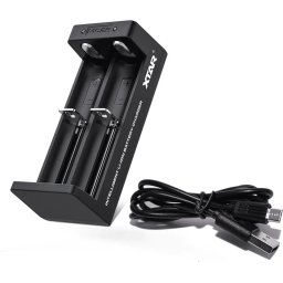 Зарядно у-во XTAR MC2S NEW, USB Type-C , Universal Charger, LiIon & NIMH, 18650, CR123, AA, AAA с 2 гнезда