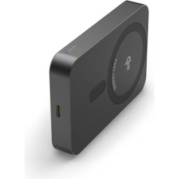 HAMA Безжична външна батерия Qi2, 10000mAh, индуктивно зареждане, антрацит
