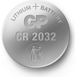 Бутонна батерия литиева GP CR2032 3V, BULK. (25 бр. в тарелка)