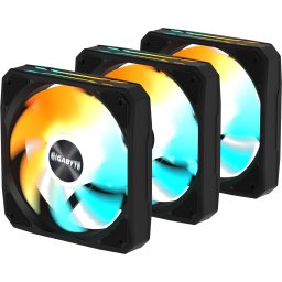 Комплект вентилатори 3-Pack GIGABYTE AORUS EZ CHAIN FAN 120, 120x120x25mm ARGB