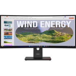 Монитор Lenovo ThinkVision T34WD-40 - 34" UWQHD VA 120Hz, Curved 1500R