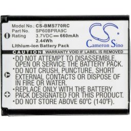 Батерия за телефон Panasonic KX-TCA285, KX-TCA385, KX-UDT121 LiIon 3,7V 660 mAh Cameron Sino