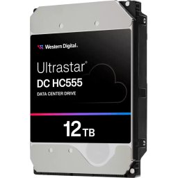 HDD Server WD Ultrastar DC HC555 12TB 512e SE, 3.5", 512MB, 7200 RPM, SATA, NP3, SKU: 0B48720