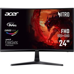 Монитор ACER Nitro ED240QP0BI - 24" FHD VA 144Hz Curved