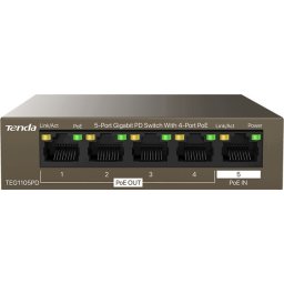 SWITCH TENDA TEG1105PD 5P Gigabit POE