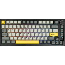 Ajazz геймърска механична клавиатура AK820 PRO - Gift Switch [Linear] US, Black, Gray