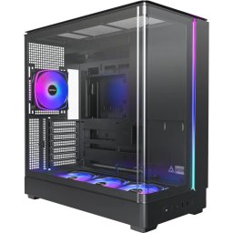 Кутия Montech KING 45 PRO (B) - 4 x 120 mm A-RGB, USB-C