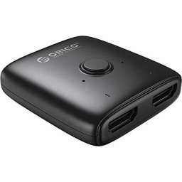 Orico Разклонител превключвател HDMI 2.0 Switcher/Splitter 2-Port Bi-Direction 4K Black - HS2-A1-BK-EP