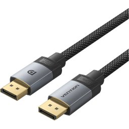 Vention Кабел Cable - Display Port v2.1 DP M / M Black 16K@60Hz, 3M - HGBHI