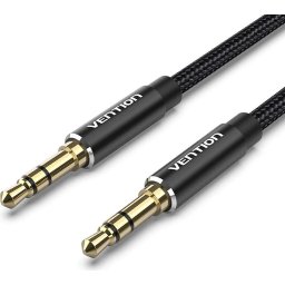 Vention Аудио Кабел 3.5mm Audio Cable M/M Cotton Braided 1.0m - BAWBF