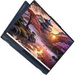 Лаптоп Lenovo IdeaPad 5 2-in-1 - AMD Ryzen AI 5 340, 16" WUXGA Touch, 16GB DDR5, 512GB SSD, Windows 11, Cosmic Blue