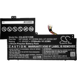 Батерия за лаптоп ACER Aspire One Cloudbook 11 AO1-132, SWIFT 1 SF113-31-P2JX, AP16A4K LiPo 11.25V 3700mAh CAMERON SINO