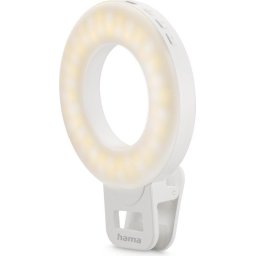 Hama LED Ринг Лампа "ToGo", 3 режима, презареждаема, USB-C