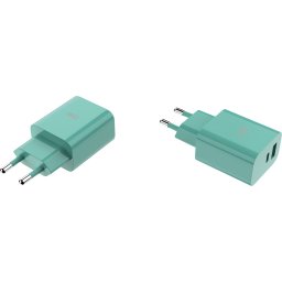 Зарядно HMD DUAL PORT CHARG 30W GREEN