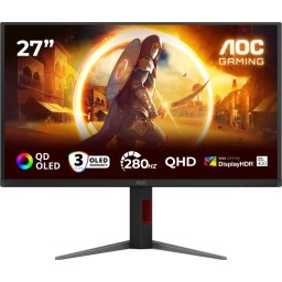 Монитор AOC Q27G4ZD - 27" QHD QD-OLED 280Hz