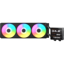 COUGAR Poseidon Vistek Pro ARGB 360 AiO Liquid Watercooling - Black
