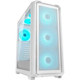 COUGAR MX600 Air PC Case, Mid Tower, White