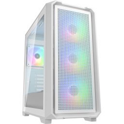 COUGAR MX600 Mini V2 RGB PC Case, Mini Tower, White