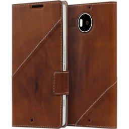 Калъф за телефон Microsoft LUMIA 950XL FLIP COVER COGN